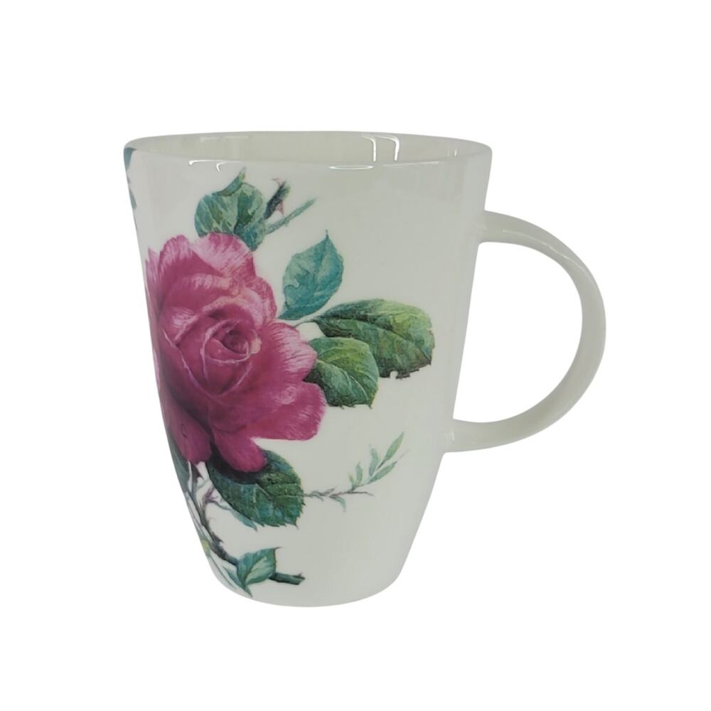 Vintage 1992 ROY KIRKHAM English Rose Fine Bone China Large Tea Coffee Mug